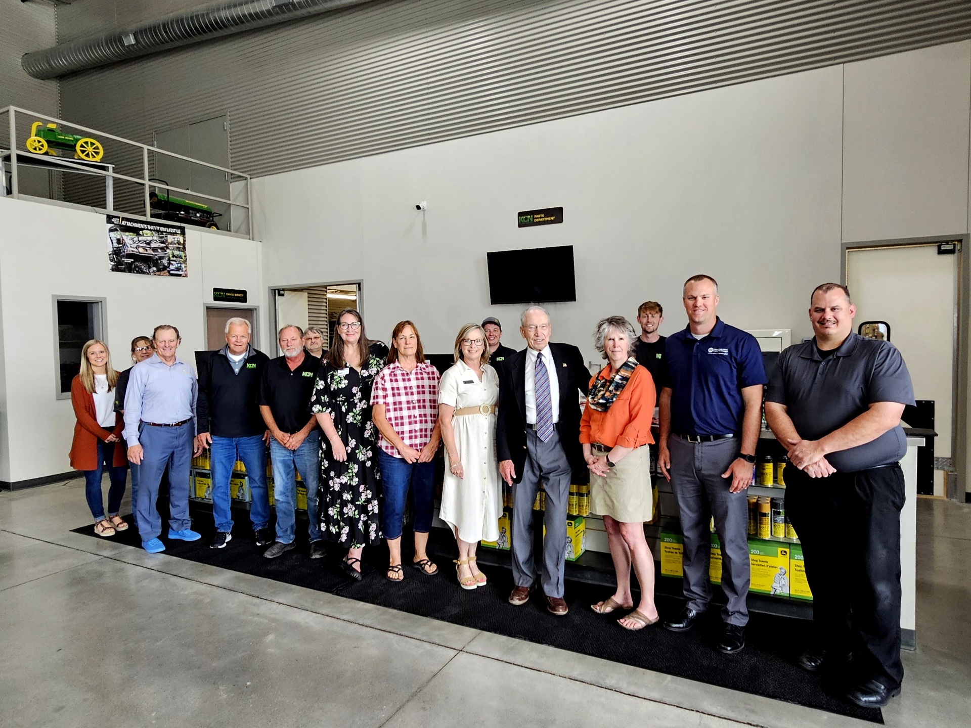 Photo for Grassley Talks Rural Economic Development in Calhoun County