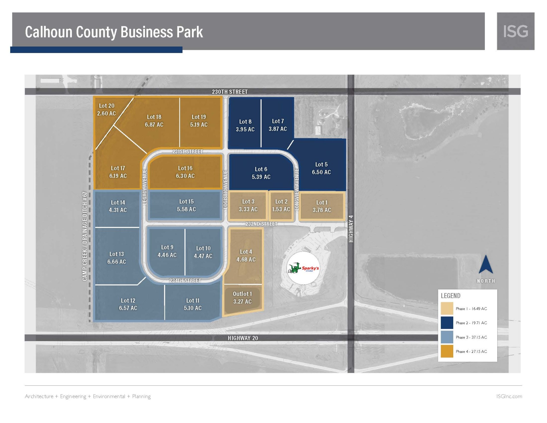 Calhoun County Business Park Lots